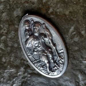 Saint Christopher Patron Saint of Travelers Pendant